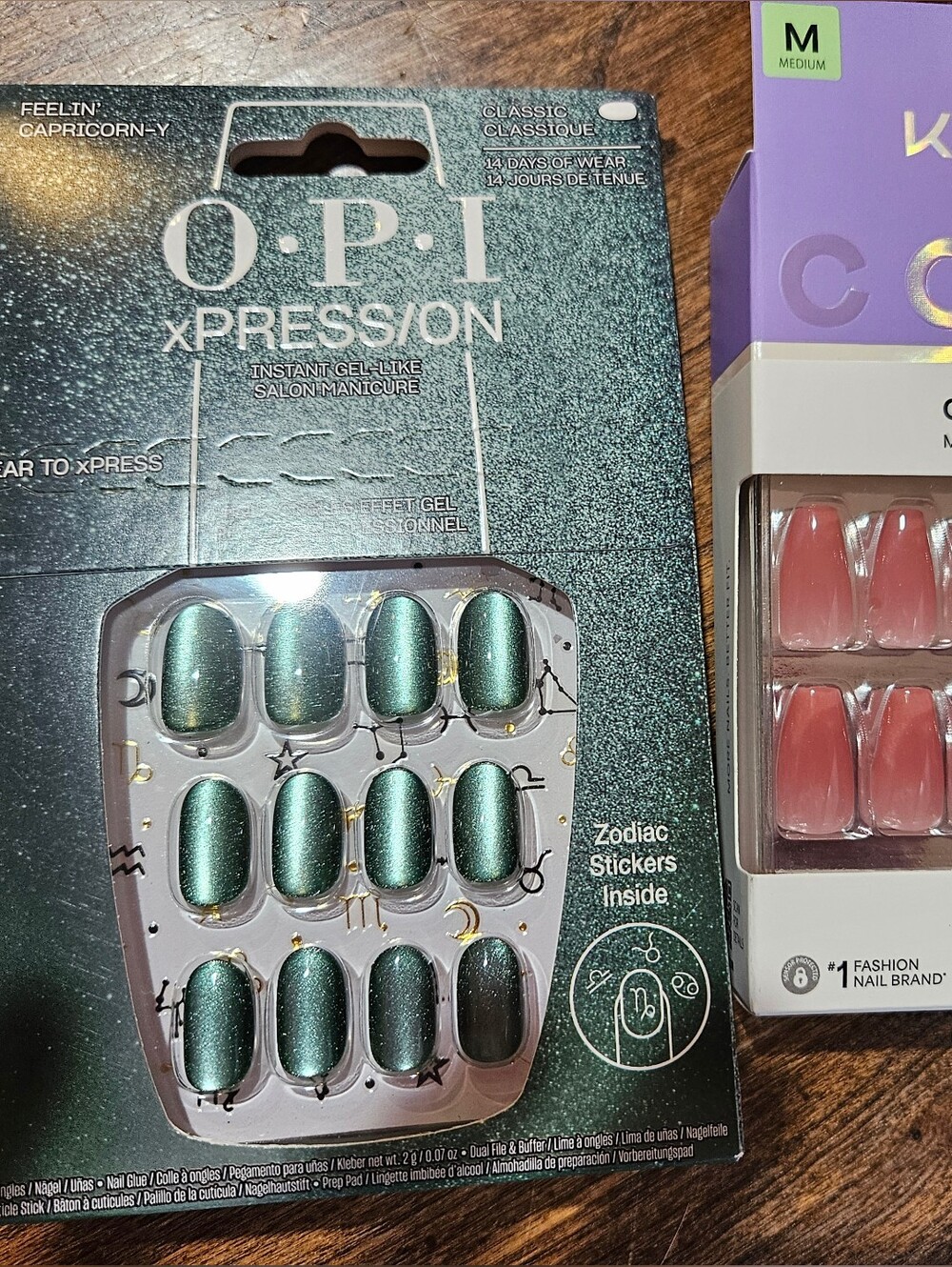 2 Sets Opi And Kiss Nails Manicure